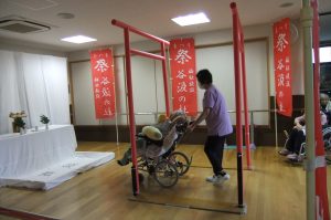 神社の鳥居を再現